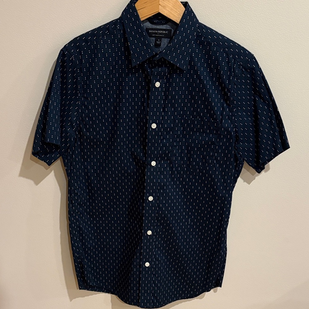Banana Republic Slim Fit Short Sleeve
